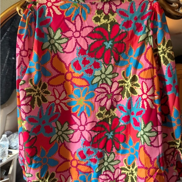 Shein Women's Floral Multicolor Blouse - Picture 3 of 6